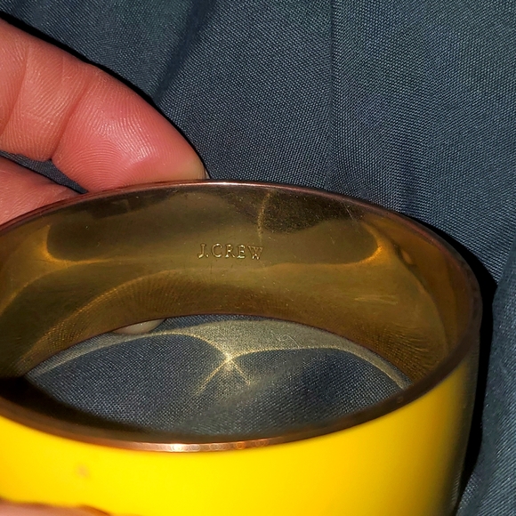J Crew Yellow/Mustard Bangle - Picture 2 of 3